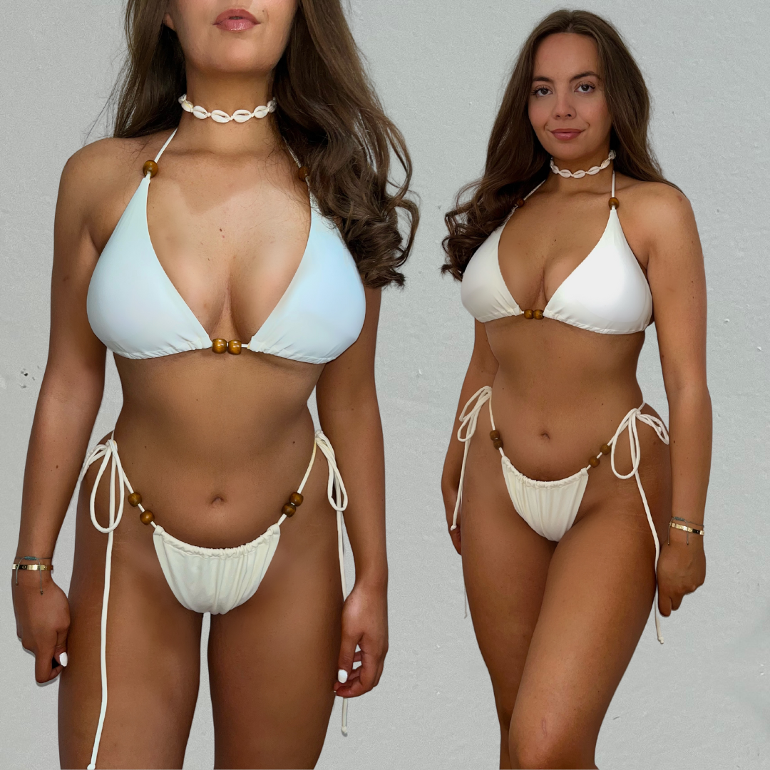 Calabassa Bikini (Top) - Ecru