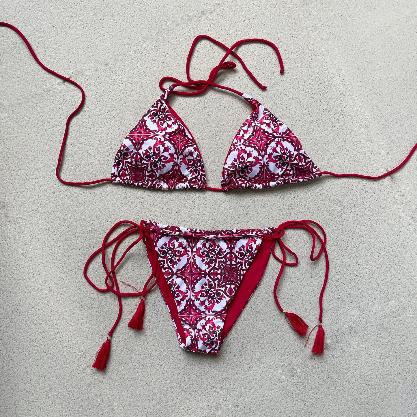 Dolce Vita Bikini (Top) - Raspberry