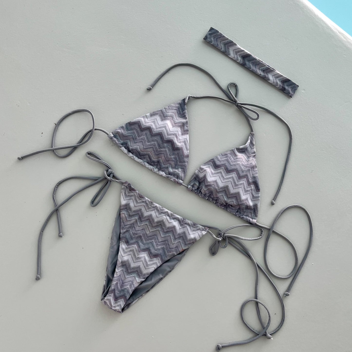 Mykonos Bikini (Top) - Storm