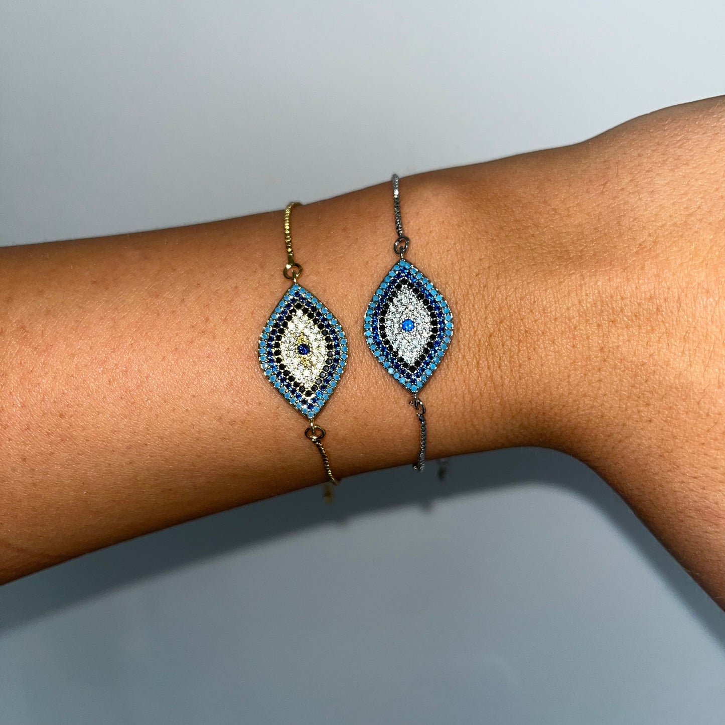 Evil Eye Silver Bracelet